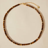 Handmade Tiger's Eye Bead Necklace